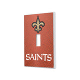 New Orleans Saints Football Hidden-Screw Light Switch Plate