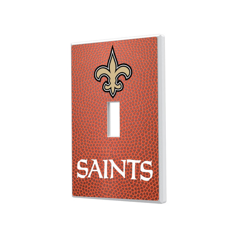New Orleans Saints Football Hidden-Screw Light Switch Plate