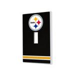 Pittsburgh Steelers Stripe Hidden-Screw Light Switch Plate