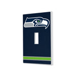 Seattle Seahawks Stripe Hidden-Screw Light Switch Plate