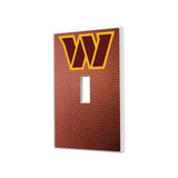 Washington Commanders Football Hidden-Screw Light Switch Plate-0