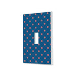Marvel Avengers Captain America Pattern Hidden-Screw Light Switch Plate