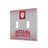 Indiana University Hoosiers Linen Hidden-Screw Light Switch Plate