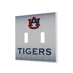 University of Auburn Tigers Linen Hidden-Screw Light Switch Plate