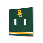 Baylor University Bears Stripe Hidden-Screw Light Switch Plate