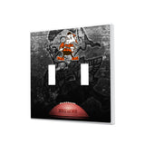 Cleveland Browns Historic Collection Legendary Hidden-Screw Light Switch Plate