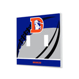 Denver Broncos 1993-1996 Historic Collection Passtime Hidden-Screw Light Switch Plate