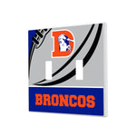 Denver Broncos 1993-1996 Historic Collection Passtime Hidden-Screw Light Switch Plate-2