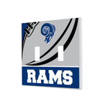 Los Angeles Rams Passtime Hidden-Screw Light Switch Plate-2