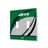 New York Jets 1963 Historic Collection Passtime Hidden-Screw Light Switch Plate