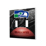 Seattle Seahawks Legendary Hidden-Screw Light Switch Plate-2