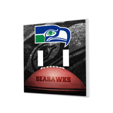 Seattle Seahawks Legendary Hidden-Screw Light Switch Plate-2