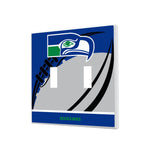 Seattle Seahawks Historic Collection Passtime Hidden-Screw Light Switch Plate