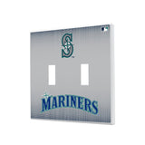 Seattle Mariners Linen Hidden-Screw Light Switch Plate