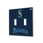 Seattle Mariners Solid Hidden-Screw Light Switch Plate