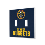 Denver Nuggets Solid Hidden-Screw Light Switch Plate
