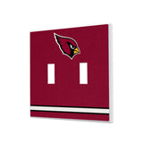 Arizona Cardinals Stripe Hidden-Screw Light Switch Plate