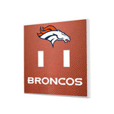 Denver Broncos Football Hidden-Screw Light Switch Plate
