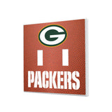 Green Bay Packers Football Hidden-Screw Light Switch Plate