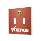 Minnesota Vikings Football Hidden-Screw Light Switch Plate