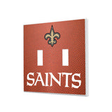 New Orleans Saints Football Hidden-Screw Light Switch Plate