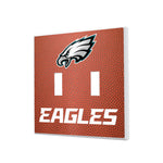 Philadelphia Eagles Football Hidden-Screw Light Switch Plate