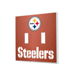 Pittsburgh Steelers Football Hidden-Screw Light Switch Plate