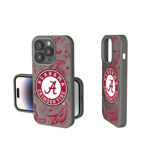 University of Alabama Crimson Tide Paisley Soft Touch Phone Case