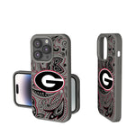 University of Georgia Bulldogs Paisley Soft Touch Phone Case