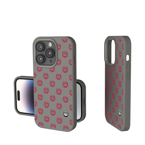 University of Georgia Bulldogs Uga Fashion Pattern Soft Touch Phone Case for Apple iPhone