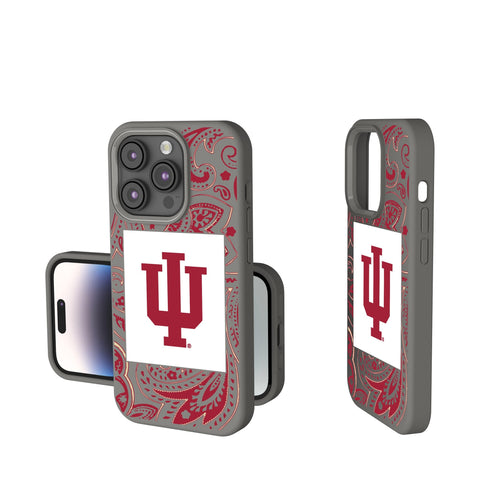 Indiana University Hoosiers Paisley Soft Touch Phone Case
