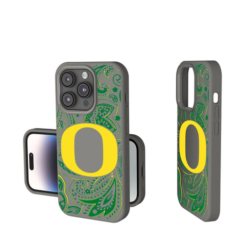 University of Oregon Ducks Paisley Soft Touch Phone Case