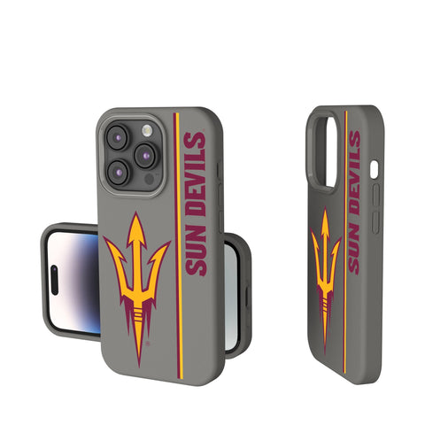 Arizona State University Sun Devils Sidebar Soft Touch Phone Case-0