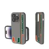 University of Miami Hurricanes Sidebar Soft Touch Phone Case