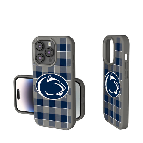 Penn State Nittany Lions Plaid Soft Touch Phone Case-0