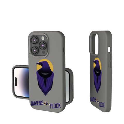Baltimore Ravens 2024 Illustrated Limited Edition Soft Touch Phone Case