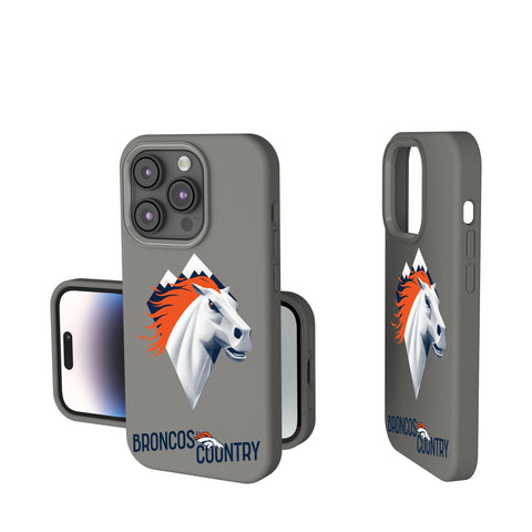 Denver Broncos 2024 Illustrated Limited Edition Soft Touch Phone Case