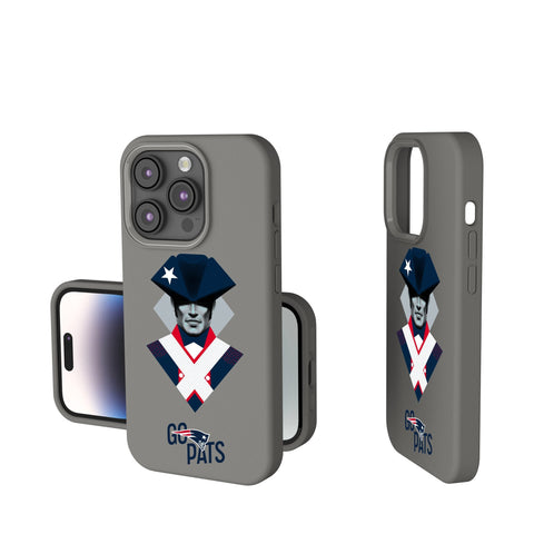 New England Patriots 2024 Illustrated Limited Edition Soft Touch Phone Case