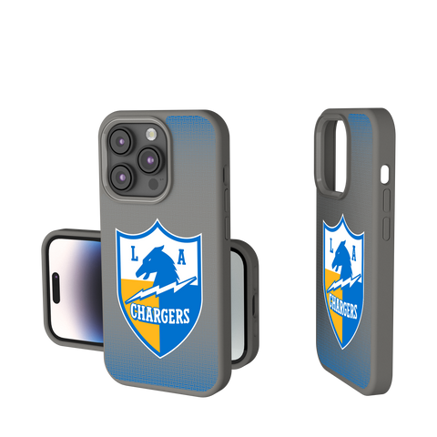 Los Angeles Chargers Historic Collection Linen Soft Touch Phone Case-0