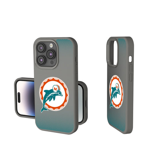 Miami Dolphins 1966-1973 Historic Collection Linen Soft Touch Phone Case