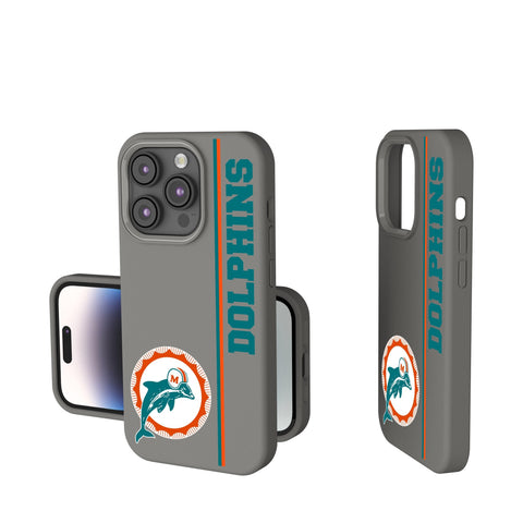 Miami Dolphins 1966-1973 Historic Collection Sidebar Soft Touch Phone Case