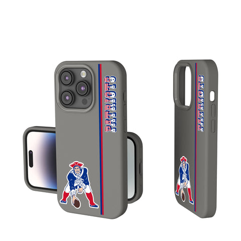 New England Patriots Historic Collection Sidebar Soft Touch Phone Case