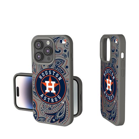 Houston Astros Paisley Soft Touch Phone Case
