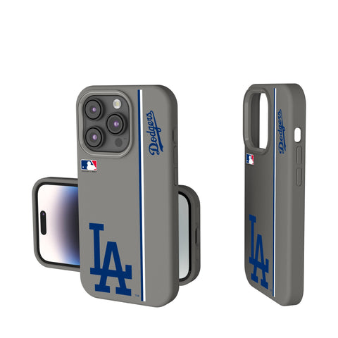 LA Dodgers Sidebar Soft Touch Phone Case for Apple iPhone