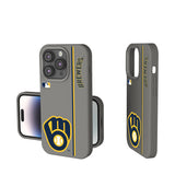 Milwaukee Brewers Sidebar Soft Touch Phone Case