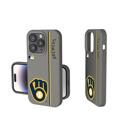 Milwaukee Brewers Sidebar Soft Touch Phone Case
