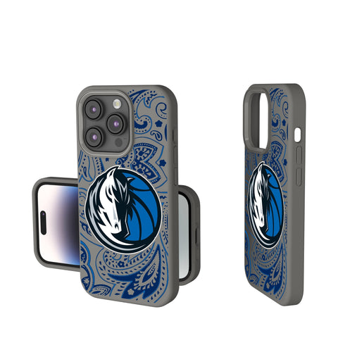 Dallas Mavericks Paisley Soft Touch Phone Case-0