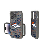 Denver Broncos Paisley Soft Touch Phone Case