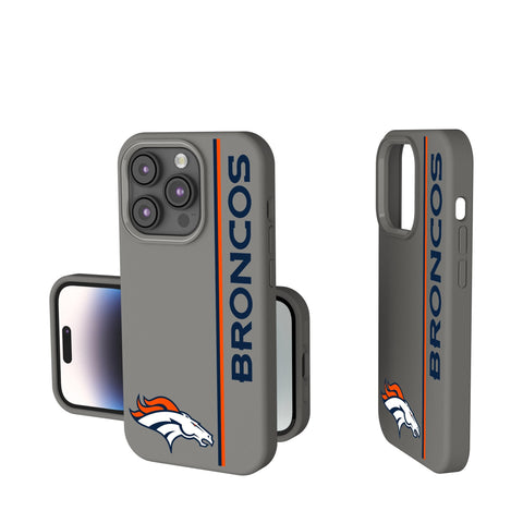Denver Broncos Sidebar Soft Touch Phone Case