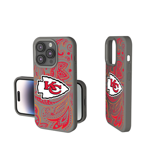 Kansas City Chiefs Paisley Soft Touch Phone Case